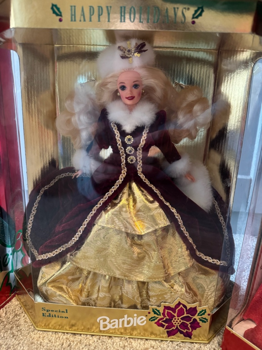 Happy Holidays Barbie 1996